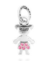 Charm Giovanni Raspini Donna in Argento Zircone 12742